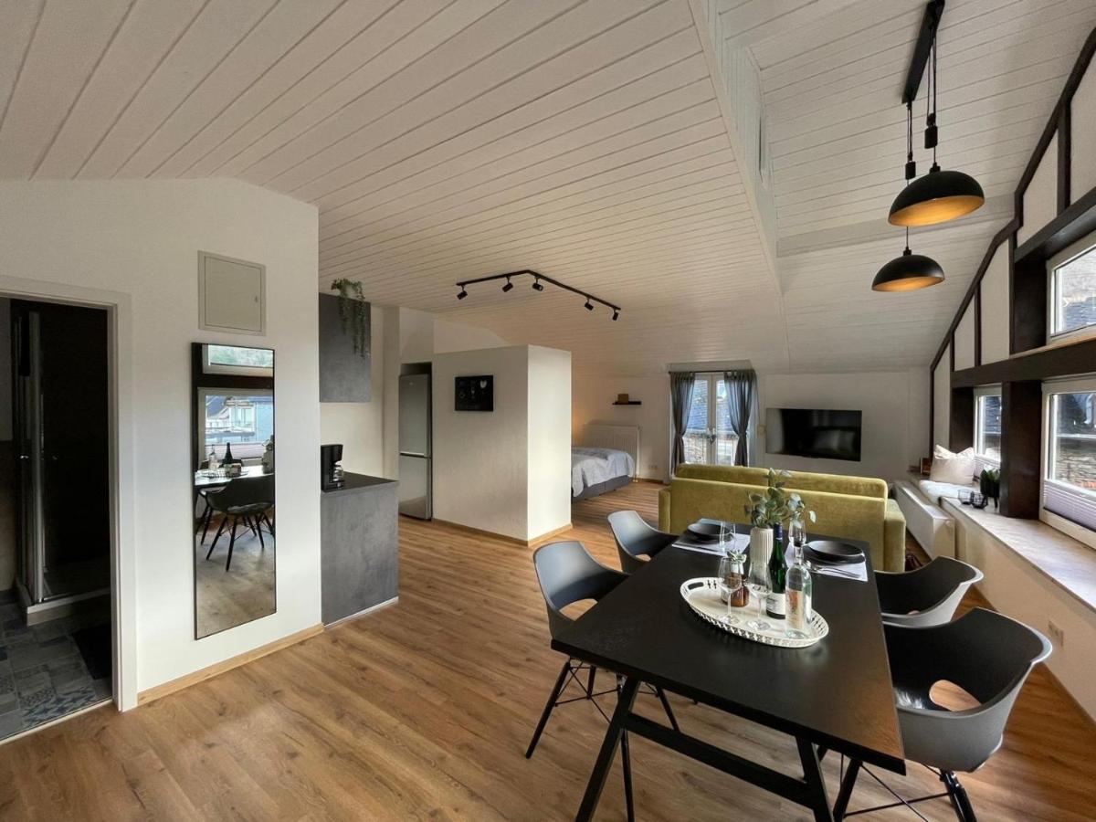 Turteltaeubchen Am Taubenhaus Residenz Moselliebe Apartment ทราเบิน-ทราร์บาค ภายนอก รูปภาพ